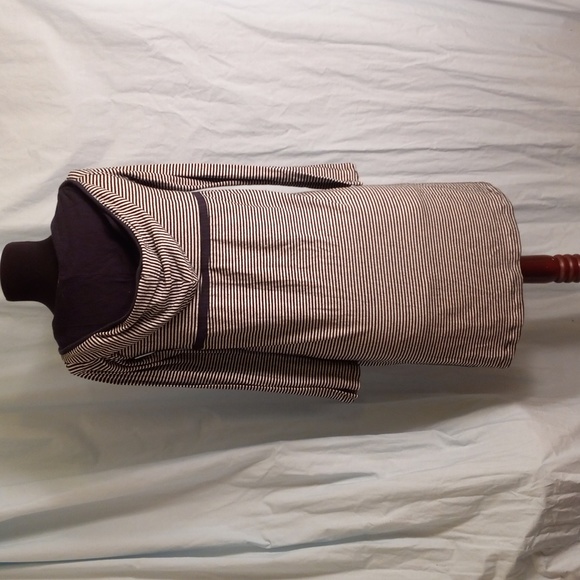 Ella Moss by Anthropologie Hooded Dress stripes S - Picture 6 of 8